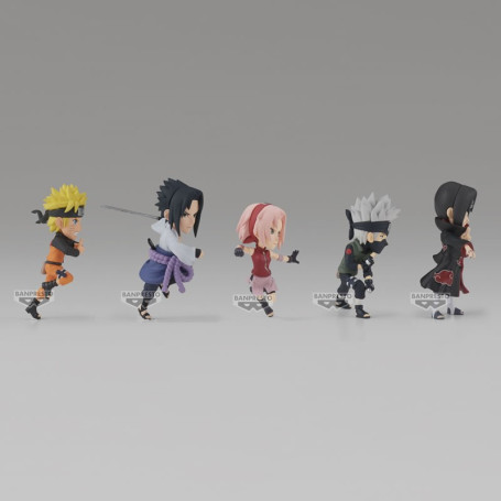 Banpresto Naruto - WCF NARUTO SHIPPUDEN - Set de 5 figuras