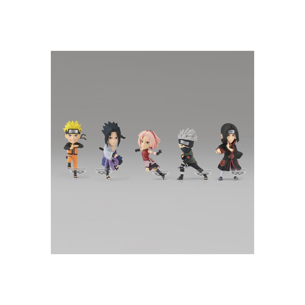 Banpresto Naruto - WCF NARUTO SHIPPUDEN - Set de 5 figuras