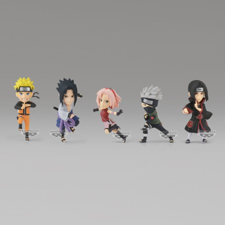 Banpresto Naruto - WCF NARUTO SHIPPUDEN - Set de 5 figuras