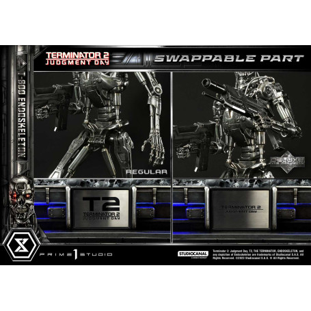 Prime 1 - Terminator 2 Judgment Day - T800 Endoskeleton Deluxe Version Estatua 1/3