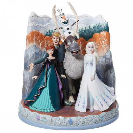 Enesco Disney Traditions by Jim Shore - Tallado de Corazón - La Reina de las Nieves 2