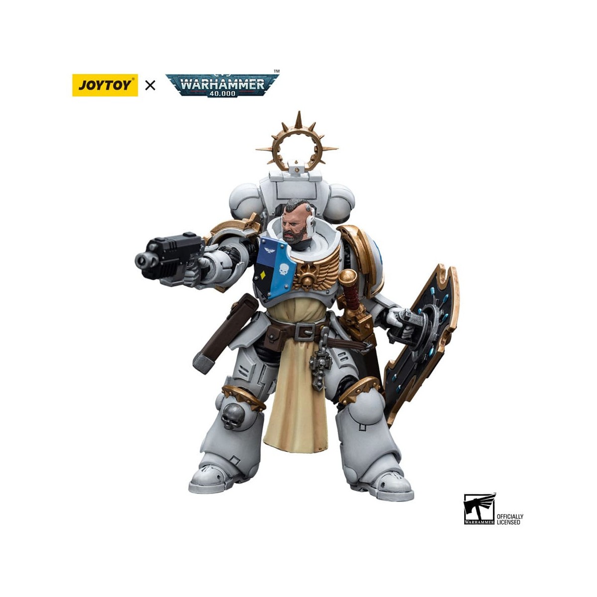 JoyToy Marines Espaciales - Cónsules Blancos - Bladeguard Veterano 1/18 - Warhammer 40K