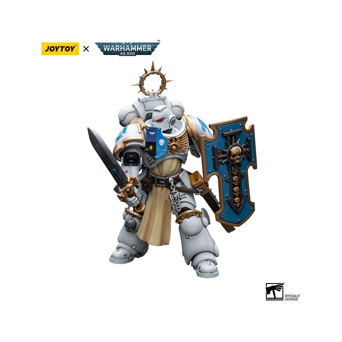 JoyToy Marines Espaciales - Cónsules Blancos - Bladeguard Veterano 1/18 - Warhammer 40K