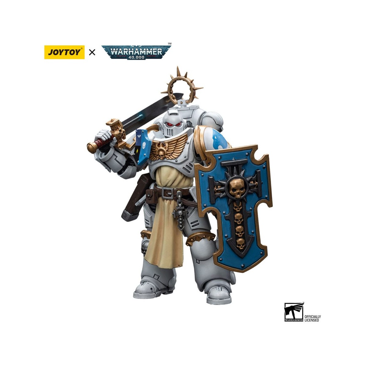 JoyToy Marines Espaciales - Cónsules Blancos - Bladeguard Veterano 1/18 - Warhammer 40K