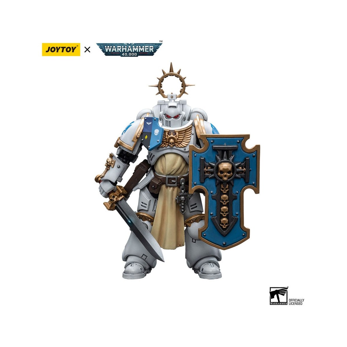 JoyToy Marines Espaciales - Cónsules Blancos - Bladeguard Veterano 1/18 - Warhammer 40K