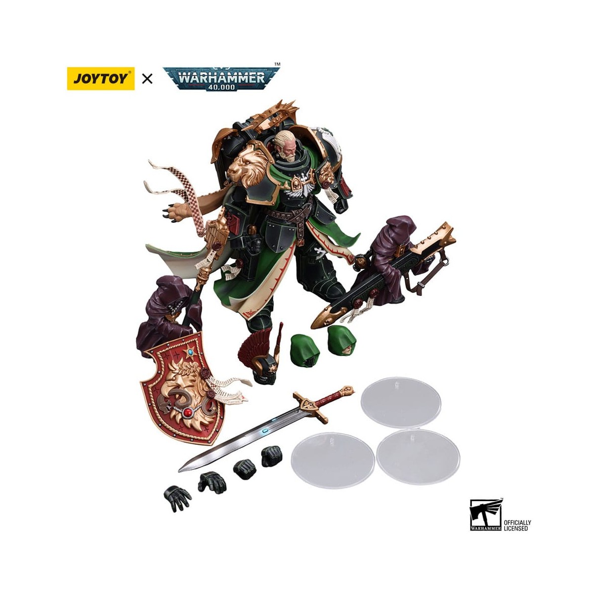 JoyToy Marines Espaciales - Ángeles Oscuros - Primarca León El' Jonson 1/18 - Warhammer 40K