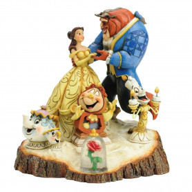 Disney Traditions La belle et la bete Jim Shore