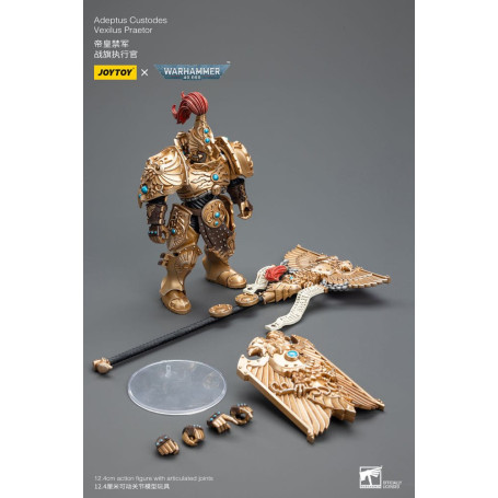 JoyToy Marines Espaciales - Adeptus Custodes Vexilus Praetor 1/18