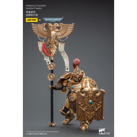 JoyToy Marines Espaciales - Adeptus Custodes Vexilus Praetor 1/18
