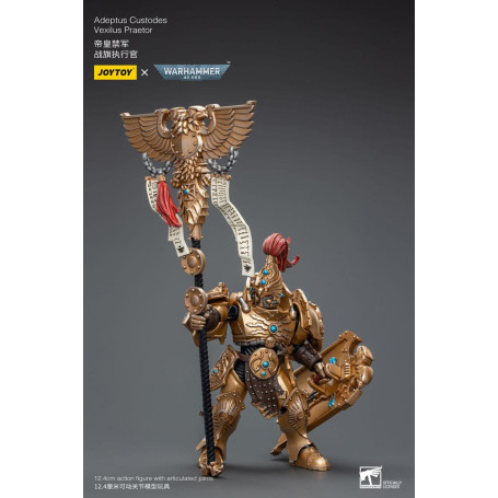 JoyToy Marines Espaciales - Adeptus Custodes Vexilus Praetor 1/18