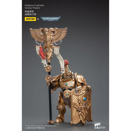 JoyToy Marines Espaciales - Adeptus Custodes Vexilus Praetor 1/18