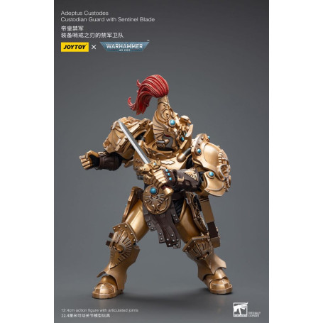 JoyToy Space Marines - Adeptus Custodes Guardia Custodio con Sentinel Blade 1/18
