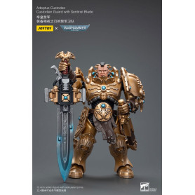 JoyToy Space Marines - Adeptus Custodes Guardia Custodio con Sentinel Blade 1/18