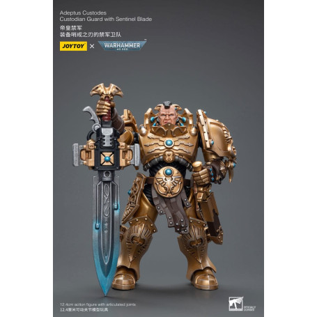 JoyToy Space Marines - Adeptus Custodes Guardia Custodio con Sentinel Blade 1/18
