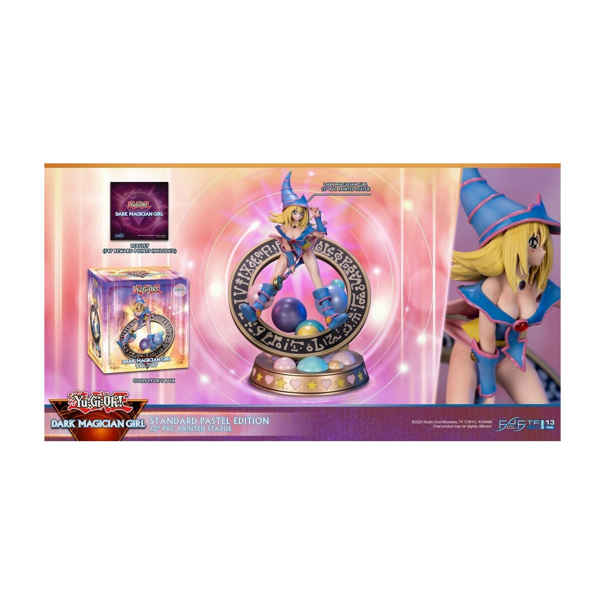 First 4 Figures - Yu Gi Oh - Dark Magician Girl Edición Estándar Pastel