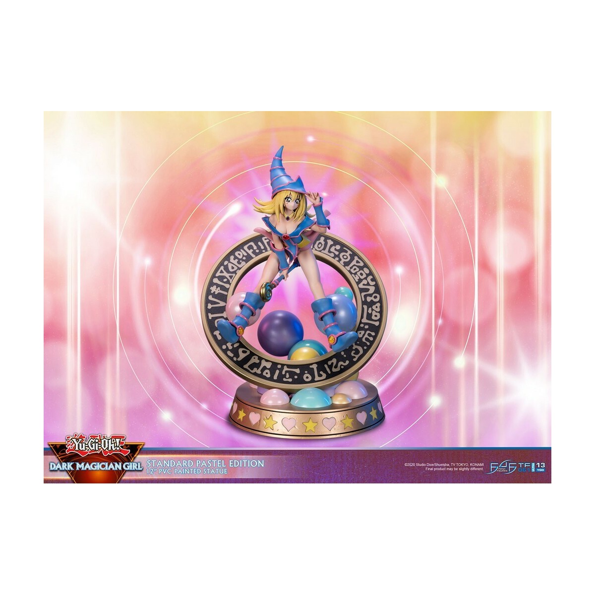 First 4 Figures - Yu Gi Oh - Dark Magician Girl Edición Estándar Pastel