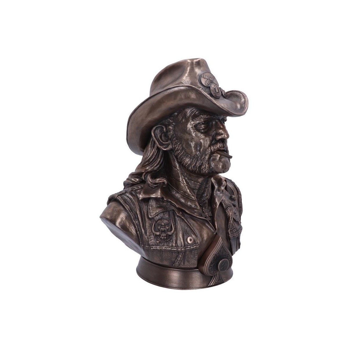 Knucklebonz - Motorhead - Busto de bronce de Lemmy