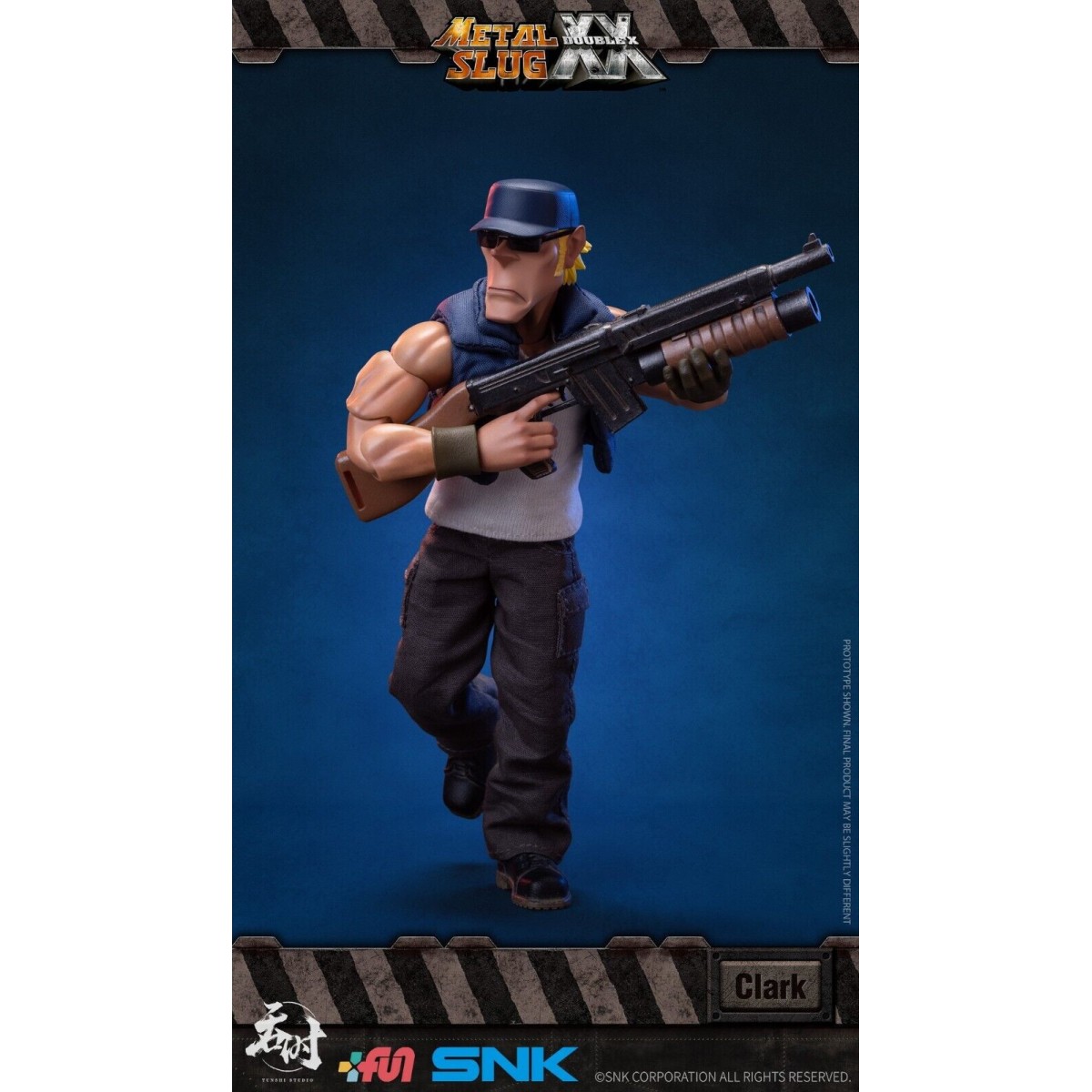Tunshi Studio - Metal Slug XX - Clark Still 1/12 - Ikari Warriors