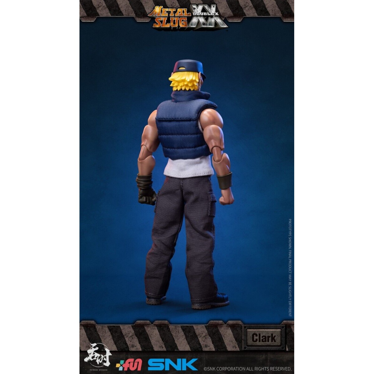 Tunshi Studio - Metal Slug XX - Clark Still 1/12 - Ikari Warriors