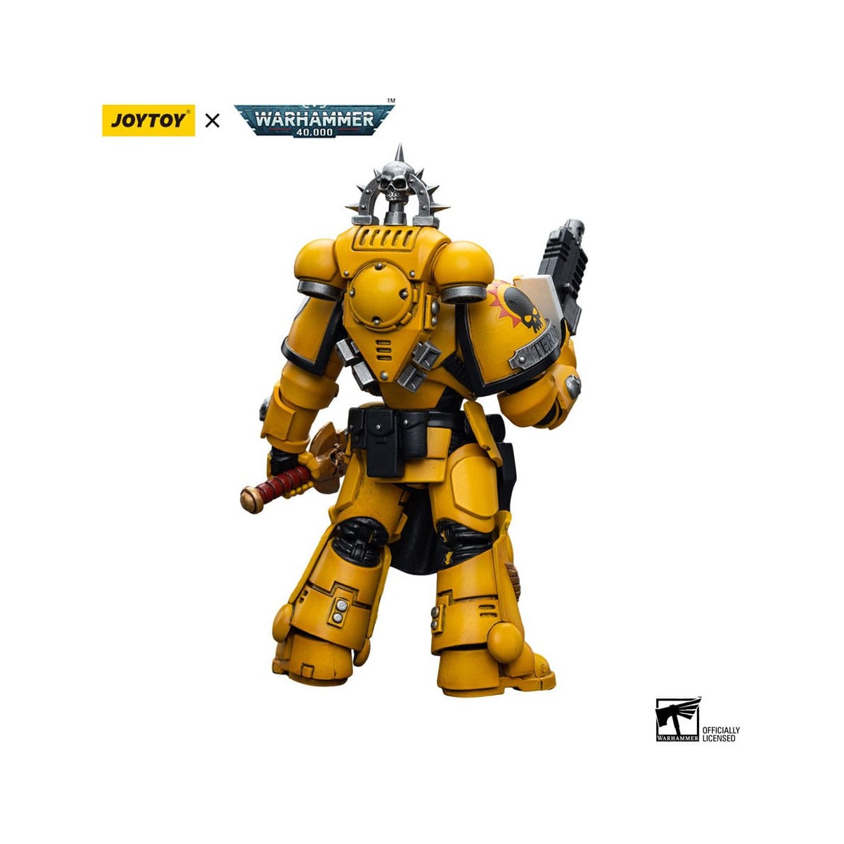 JoyToy Marines Espaciales - Puños Imperiales - Teniente con Espada de Poder 1/18 - Warhammer 40K