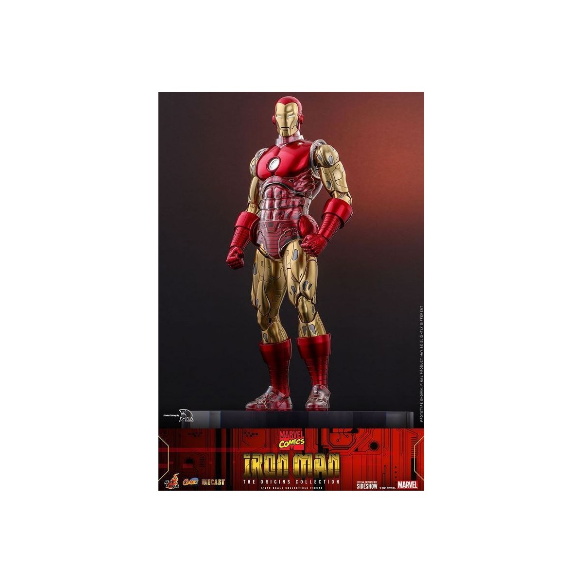 Hot toys - Iron Man - Marvel The Origins Collection Figura cómica 1/6
