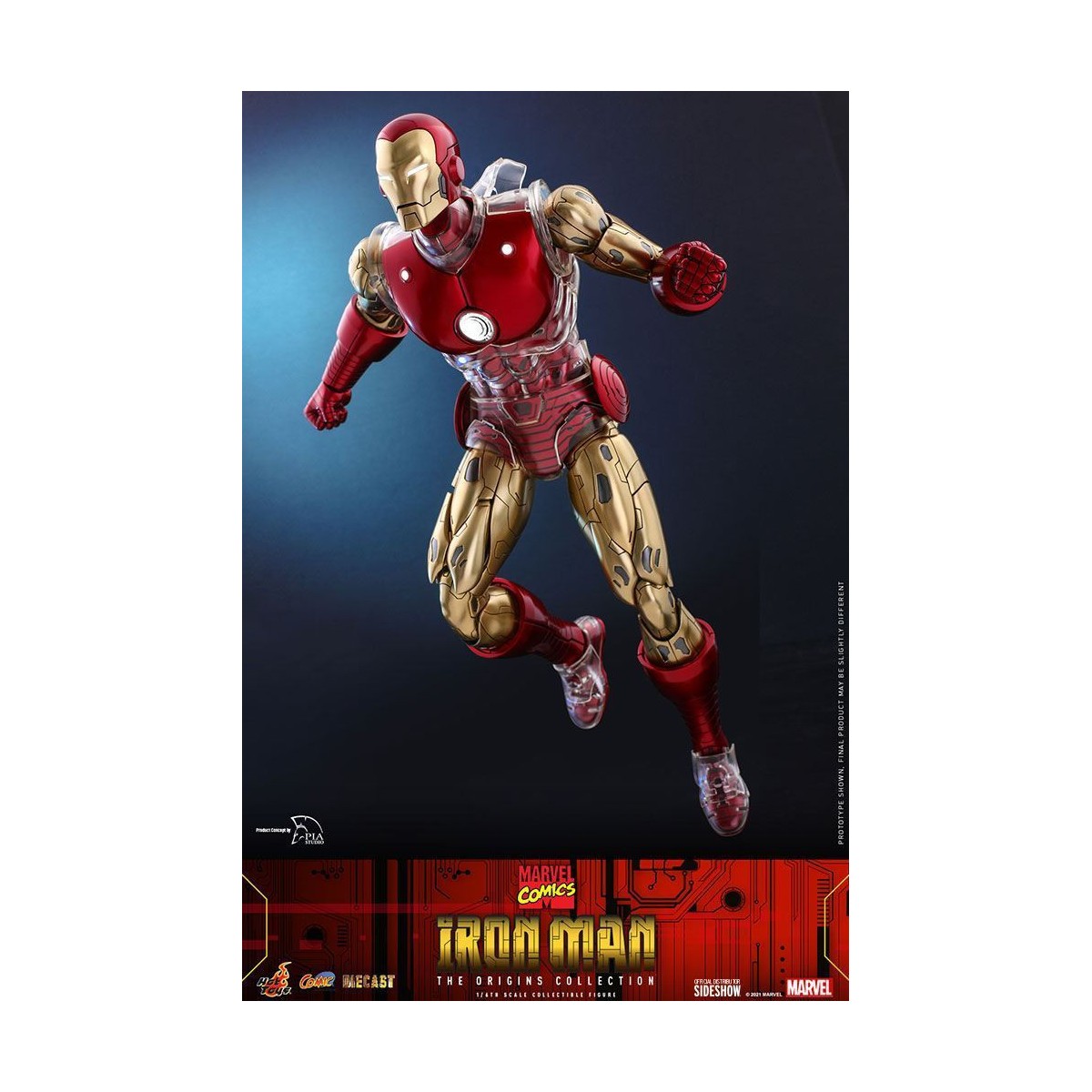 Hot toys - Iron Man - Marvel The Origins Collection Figura cómica 1/6