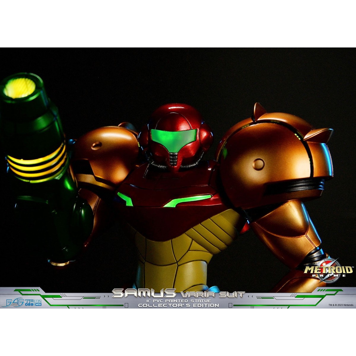 First 4 Figures - Metroid - SAMUS VARIA SUIT Collector's Edition Estatua de PVC