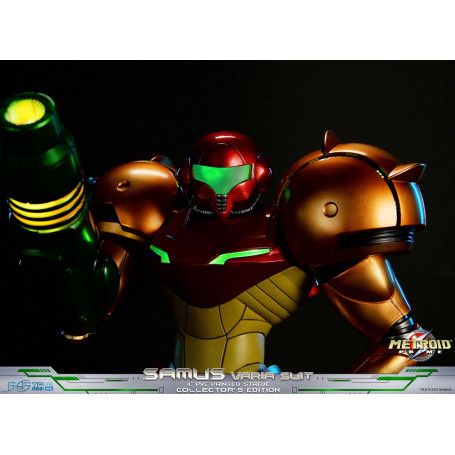 First 4 Figures - Metroid - SAMUS VARIA SUIT Collector's Edition Estatua de PVC