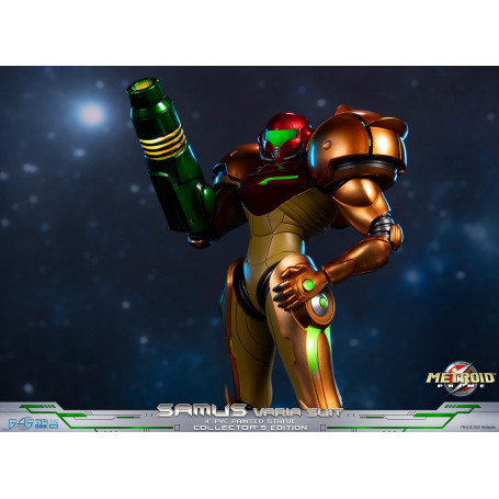 First 4 Figures - Metroid - SAMUS VARIA SUIT Collector's Edition Estatua de PVC