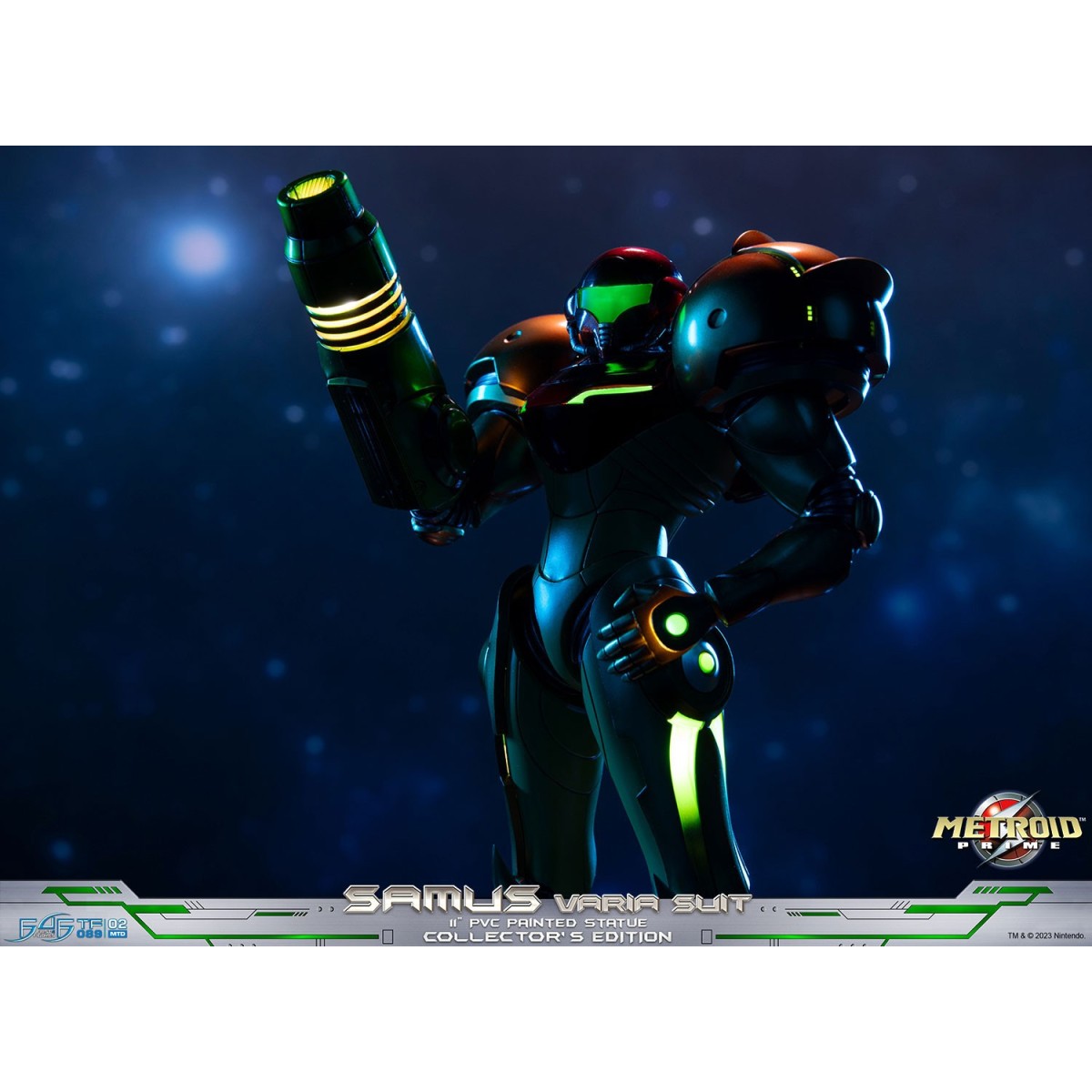 First 4 Figures - Metroid - SAMUS VARIA SUIT Collector's Edition Estatua de PVC