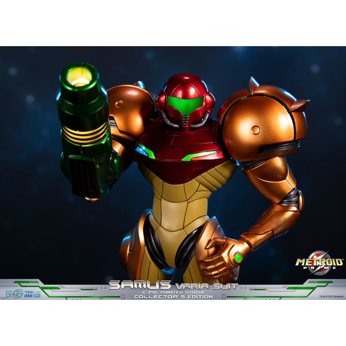 First 4 Figures - Metroid - SAMUS VARIA SUIT Collector's Edition Estatua de PVC