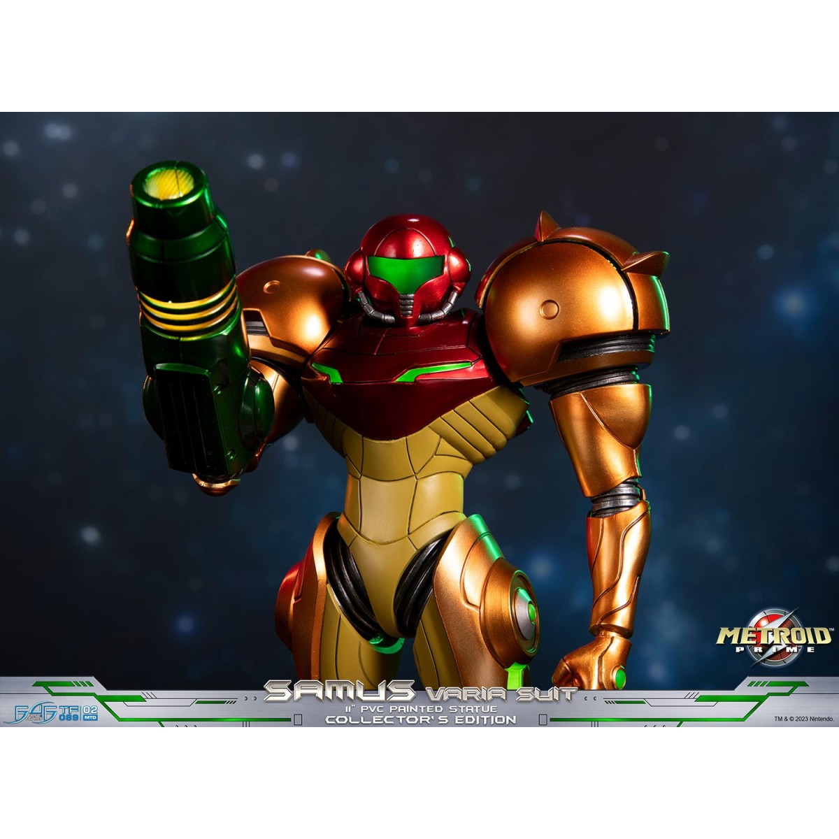 First 4 Figures - Metroid - SAMUS VARIA SUIT Collector's Edition Estatua de PVC