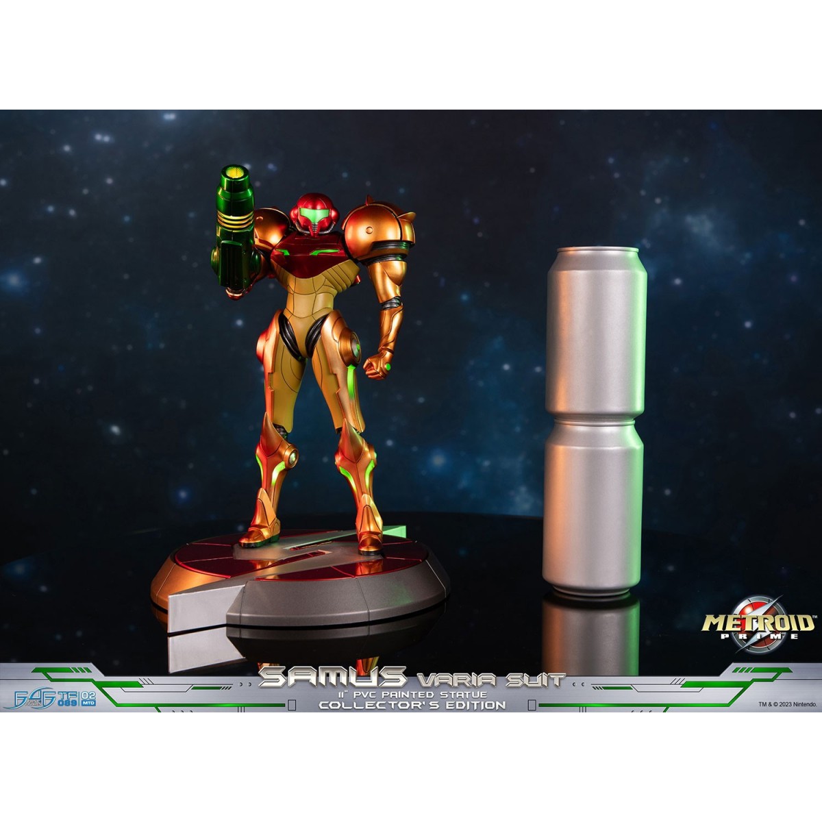 First 4 Figures - Metroid - SAMUS VARIA SUIT Collector's Edition Estatua de PVC