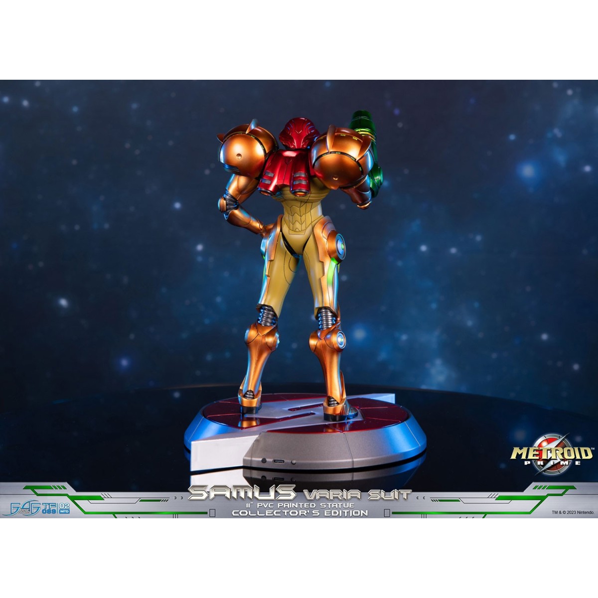 First 4 Figures - Metroid - SAMUS VARIA SUIT Collector's Edition Estatua de PVC