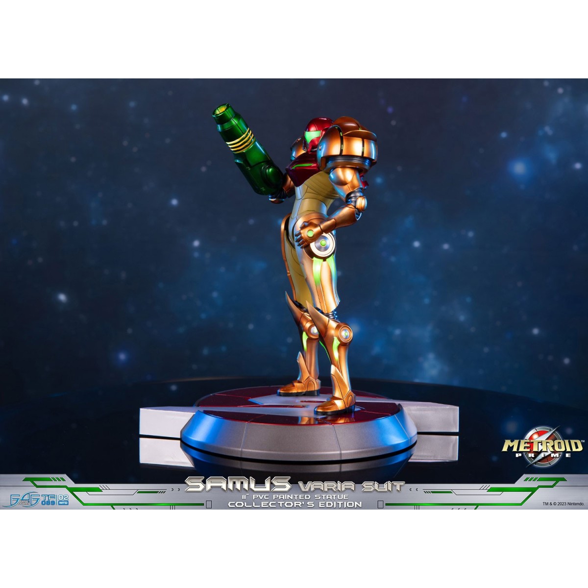 First 4 Figures - Metroid - SAMUS VARIA SUIT Collector's Edition Estatua de PVC