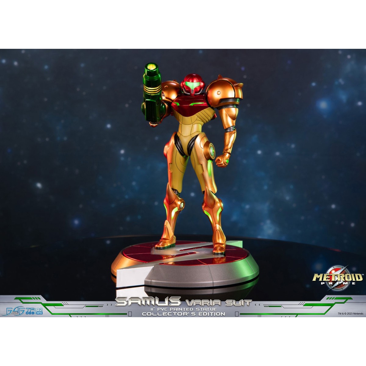 First 4 Figures - Metroid - SAMUS VARIA SUIT Collector's Edition Estatua de PVC