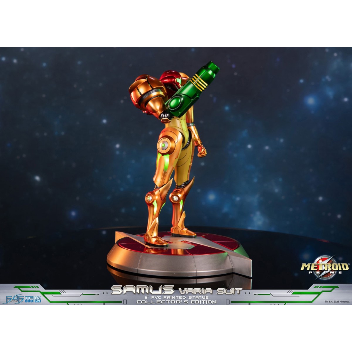 First 4 Figures - Metroid - SAMUS VARIA SUIT Collector's Edition Estatua de PVC