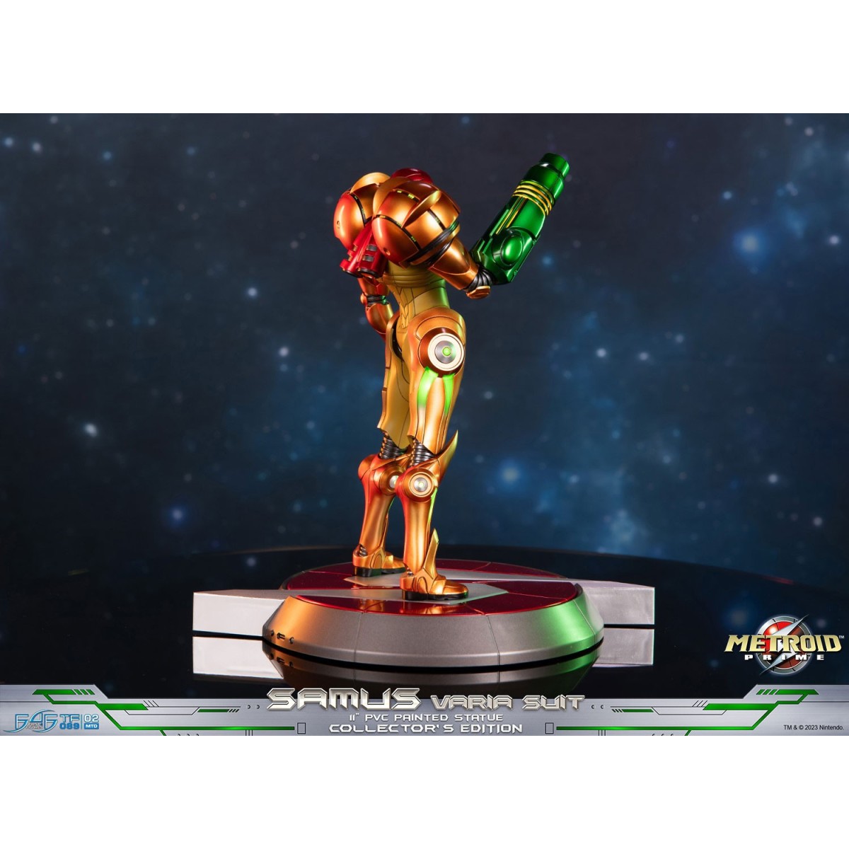 First 4 Figures - Metroid - SAMUS VARIA SUIT Collector's Edition Estatua de PVC