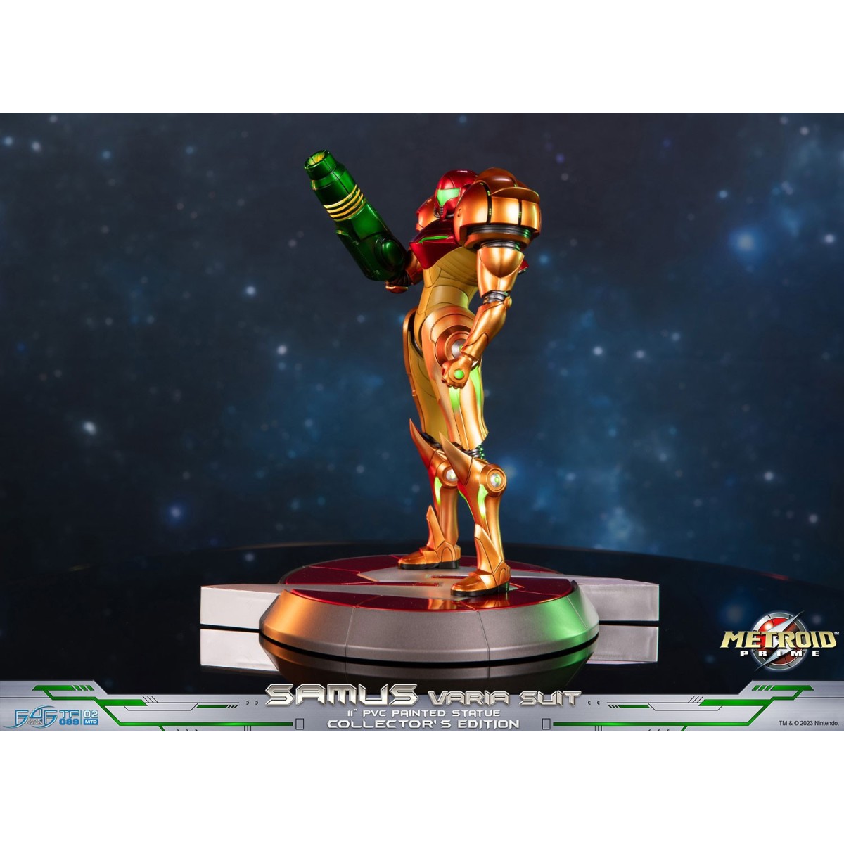 First 4 Figures - Metroid - SAMUS VARIA SUIT Collector's Edition Estatua de PVC