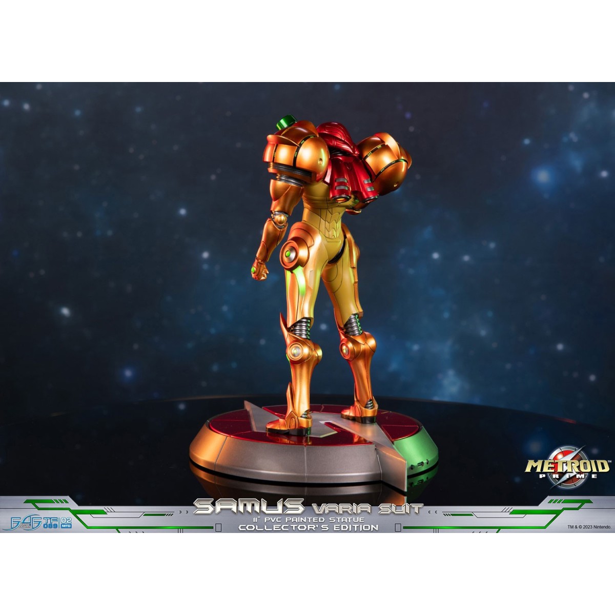First 4 Figures - Metroid - SAMUS VARIA SUIT Collector's Edition Estatua de PVC