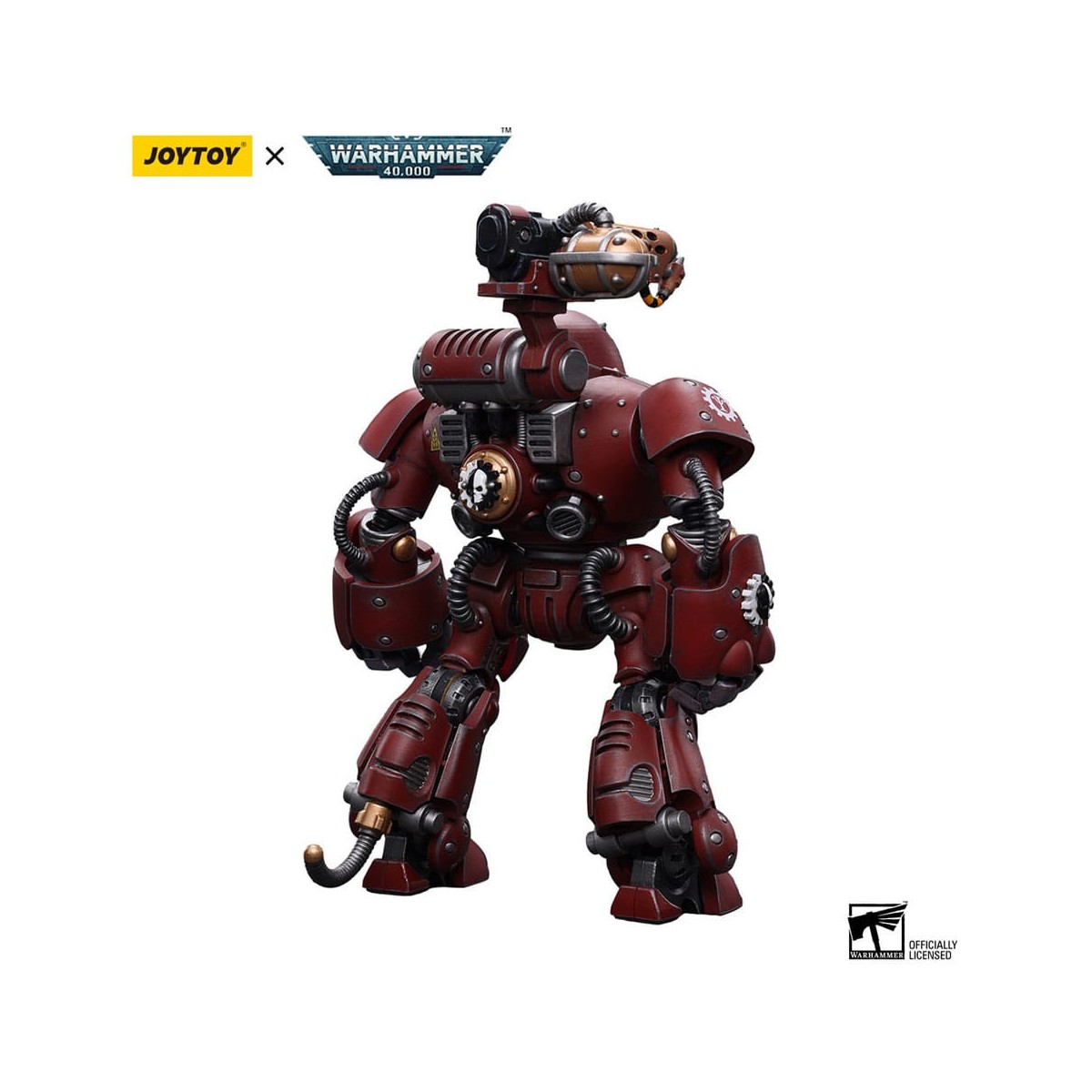 JoyToy Space Marines - Adeptus Mechanicus Kastelan Robot con Incendine Combustor 1/18