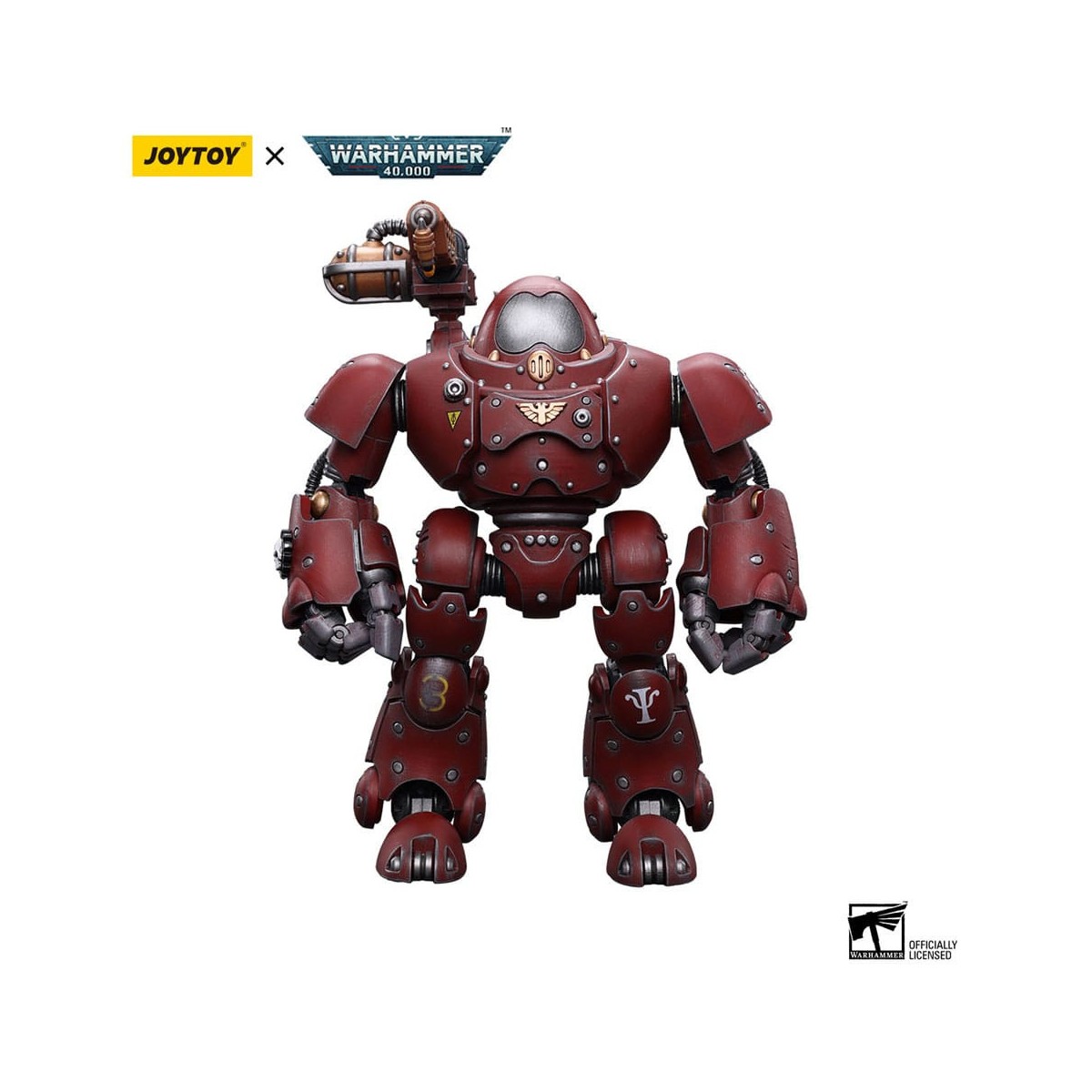 JoyToy Space Marines - Adeptus Mechanicus Kastelan Robot con Incendine Combustor 1/18