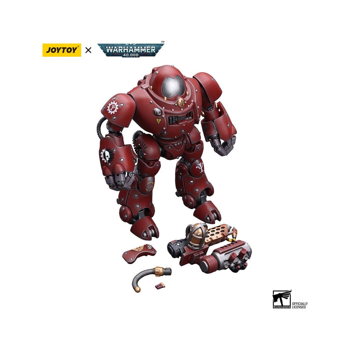 JoyToy Space Marines - Adeptus Mechanicus Kastelan Robot con Incendine Combustor 1/18