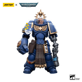 JoyToy Marines Espaciales - Ultramarines - Ultramarines Teniente con Puño de Poder 1/18 - Warhammer 40K