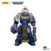 JoyToy Marines Espaciales - Ultramarines - Ultramarines Teniente con Puño de Poder 1/18 - Warhammer 40K