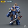 JoyToy Marines Espaciales - Ultramarines - Ultramarines Teniente con Puño de Poder 1/18 - Warhammer 40K