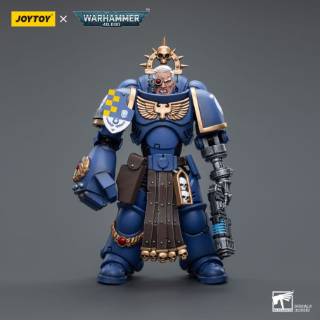 JoyToy Marines Espaciales - Ultramarines - Ultramarines Teniente con Puño de Poder 1/18 - Warhammer 40K