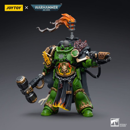 JoyToy Marines Espaciales - Salamandras - Capitán Adrax Agatone 1/18 - Warhammer 40K