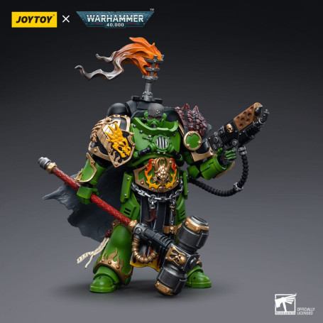 JoyToy Marines Espaciales - Salamandras - Capitán Adrax Agatone 1/18 - Warhammer 40K