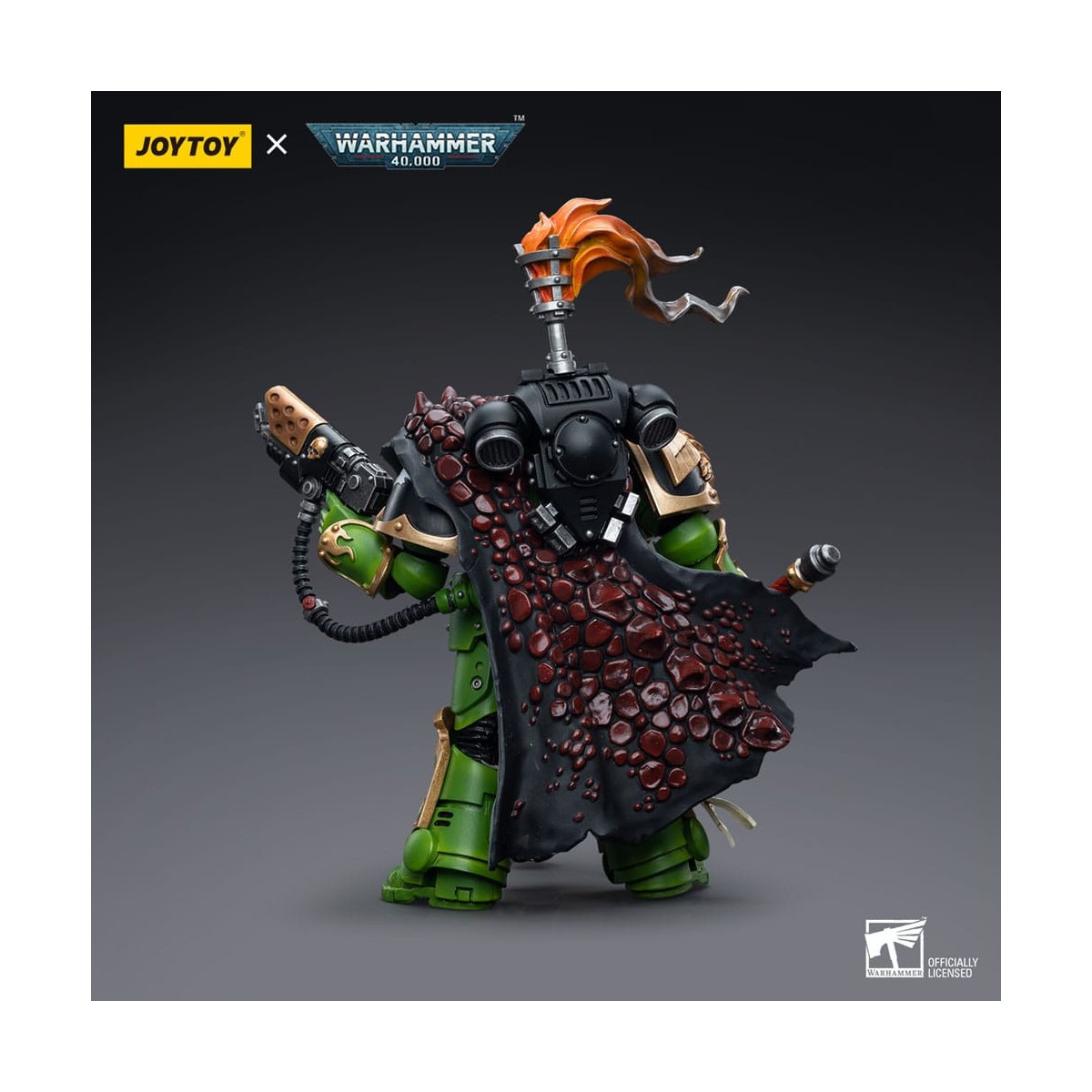 JoyToy Marines Espaciales - Salamandras - Capitán Adrax Agatone 1/18 - Warhammer 40K